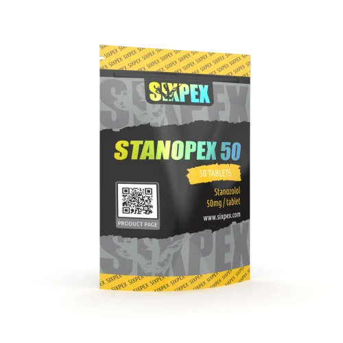 STANOPEX 50 Madrid sachet 50 tabs – 50mg/tab Stanozolol research oral, discreet Europe shipping